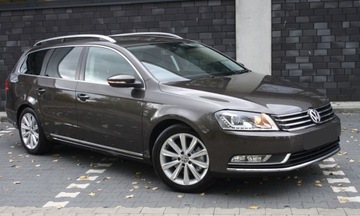 VW PASSAT B7 VARIANT Накладка на задний бампер