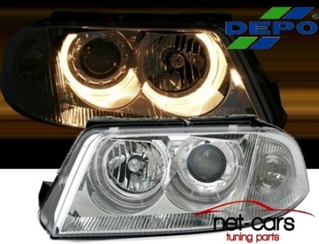 LAMPY REFLEKTORY VW PASSAT B5 FL 3BG ANGEL EYES C