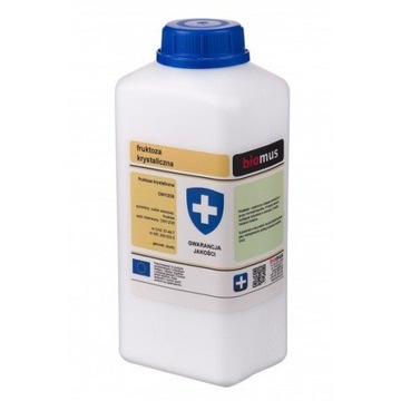 Biomus Fruktoza krystaliczna cukier owocowy 1kg