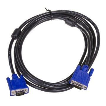 KABEL MONITORA VGA D-SUB 1,8m M/M - sygnałowy