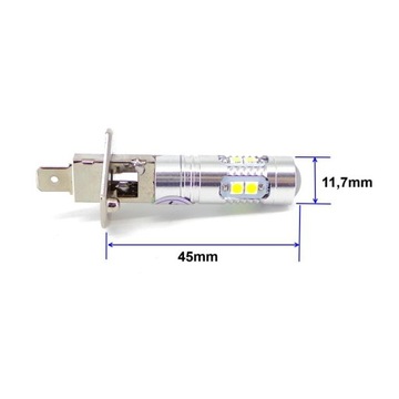 Светодиодная лампа H1 12В 10Вт CANBUS 1200лм