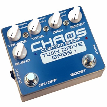 CHAOS TWIN DRIVE BASS + BLEND overdrive basowy