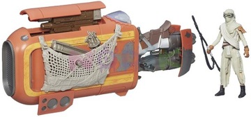 STAR WARS REY'S SPEEDER B3676 РЕЙ ФИГУРКА ГДАНЬСК