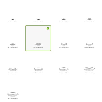 Podstawka okrągła Terra POD21 pod doniczkę DCE25