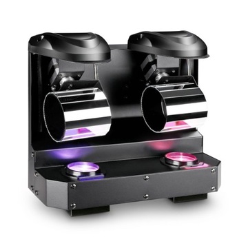 Cameo NanoRoll 200 Double LED Mini Barrel Scanner