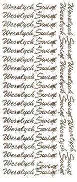 STICKERSY Naklejki Napis Wesołych Świąt 003