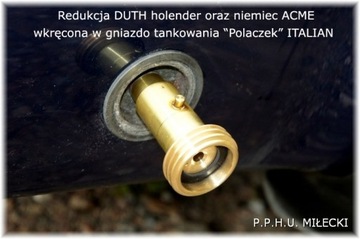 Redukcja adapter LPG DUTCH ACME EUROCONNECTOR