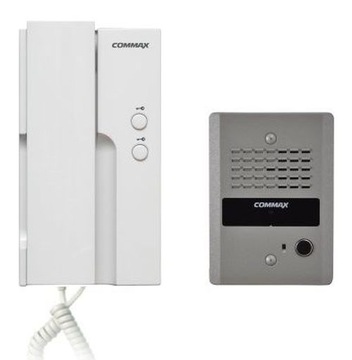 DOMOFON COMMAX DP-2HPR DR-2GN NATYNKOWY FURTKA + BRAMA ZASILANIE 230V