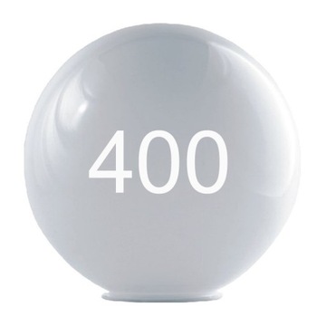 Садовый абажур WHITE BALL 400 k-180 PMMA