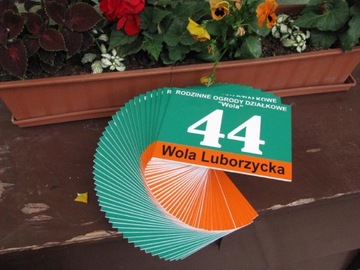 АДРЕСНАЯ ТАБЛИЧКА Краков С НОМЕРОМ ДОМА 20х25 см