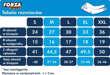 RĘKAWKI OCIEPLACZE JESIEŃ ZIMA FORZA FRESCO M