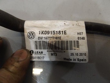 1K0915181E KLIKA MÍNUS AUDI A3 8P 2.0 TDI