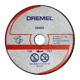 DREMEL tarcza tnąca 77x11,1 DSM 510 do DSM 20 3szt
