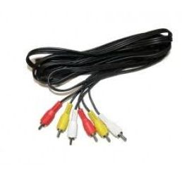 Kabel 3x RCA (cinch)-3 RCA wtyk / wtyk 1,2m (0463)