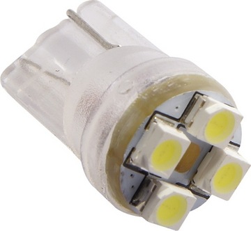 POSTOJÓWKI LED W5W 4 SMD T10 żarówka led w3w