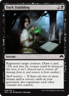 MTG 4x Dark Dabbling
