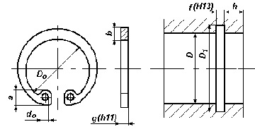 SEG W180 W 180 seger wewnętrzny DIN 472 F-ra VAT