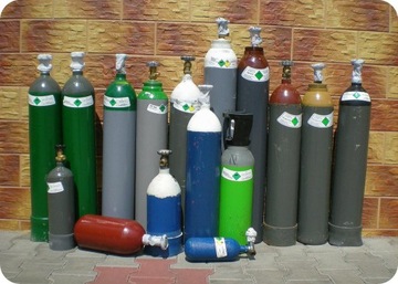 КОМПЛЕКТ БАЛЛОНОВ КИСЛОРОДНЫЙ БАЛЛОН С КИСЛОРОДНЫМ ГАЗОМ 8 Л + РЕДУКТОР ГАЗА O2