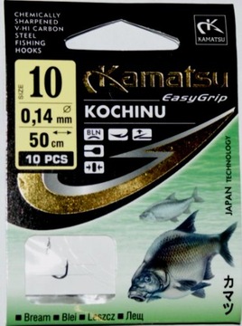 Przypon Kochinu nr 10 żyłka 0,14mm Leszcz dł.50cm