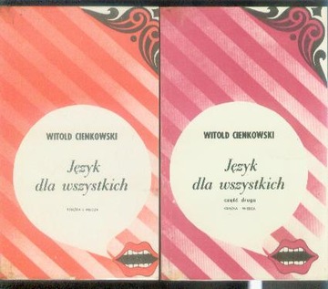 Cienkowski - JĘZYK DLA WSZYSTKICH części 1/2