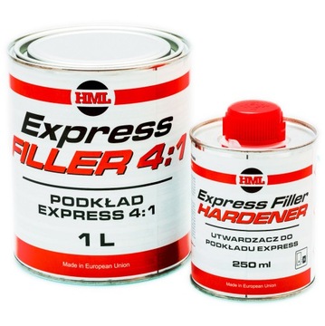 HML Express Filler 4:1 Podkład - 1L + Utw. 0,25L