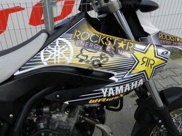 Yamaha WR 125 X okleina naklejki ŻÓŁTA KOMPLET