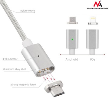 МАГНИТНЫЙ КАБЕЛЬ MICRO USB SAMSUNG SONY LG XIAOMI