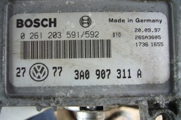 4214/82 JEDNOTKA ŘÍZENÍ VOLKSWAGEN 1.8 GOLF 3 3A0907311A