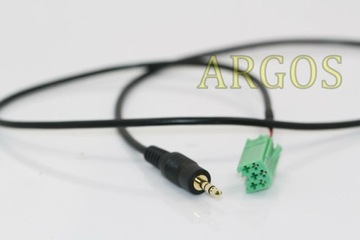 AUX JACK Carminat 75cm Adapter Kabel MINI RENAULT
