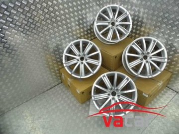 5N0601025AF КОМПЛЕКТ ОРИГИНАЛЬНЫХ ЛЕГКОСПЛАВНЫХ ДИСКОВ 7.0JX18H2 ET43 5X112 VW TIGUAN 10+