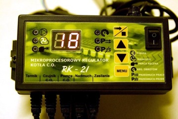 Zestaw sterownik+dmuchawa kotła pieca sterowanie