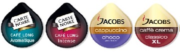 Kapsułki Tassimo JACOBS CAFFE CREMA MILD XL 16 szt.