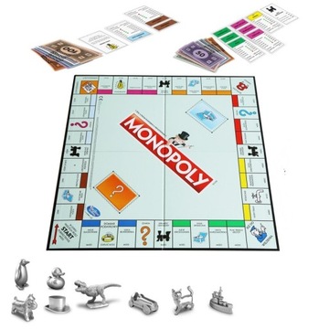 HASBRO MONOPOLY STANDARD CLASSIC C1009 НОВЫЕ ПЕШКИ