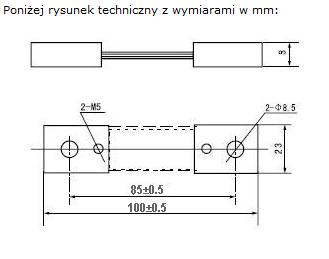 Шунт измерительный 100А 60мВ для амперметра (2000г.)