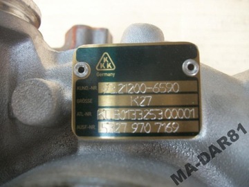 TURBO TURBINA 5327 970 7169 K27