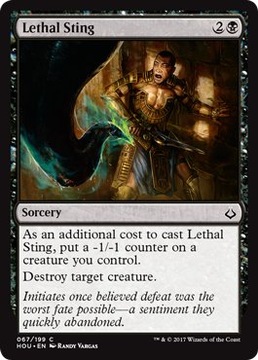 MTG 4x Lethal Sting