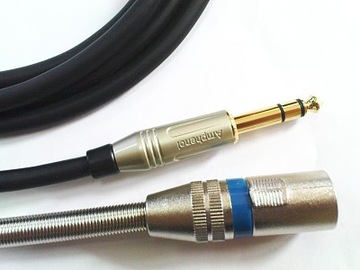 Кабель SHELLER STEREO /Jack 6.3S/XLR папа 1,5м