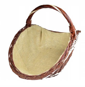 Каминная корзина плетеная WOOD BASKET XL ДЖУТ