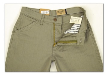 Wrangler TEXAS Olive spodnie jeans CLASSIC W31 L32