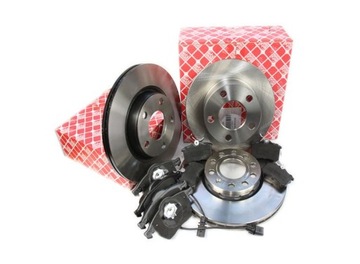 TARCZE FEBI + KLOCKI TYL FORD S-MAX MONDEO IV MK4