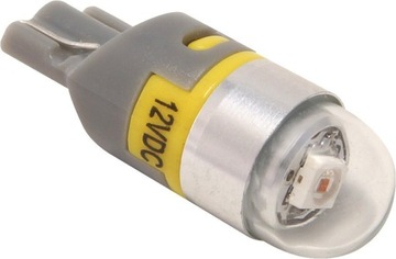 LED T10 W5W CREE 12V 24V KOLORY POMARAŃCZOWA 5W