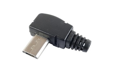 WTYK MICRO USB 5 PIN N/K KĄTOWY