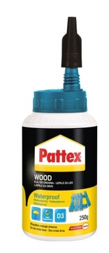 Pattex klej do drewna wodoodporny 250g D3