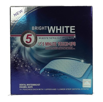 PASKI WYBIELAJĄCE BRIGHT WHITE 28 szt + GRATIS