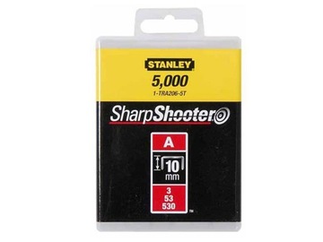 STANLEY Скобы тип А 10мм 5000шт. 1-TRA206-5Т