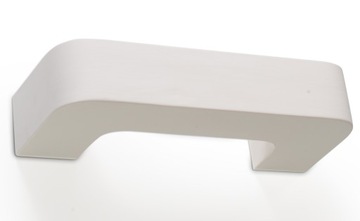 Lampa ścienna biała MAGNET kinkiet ceramiczny