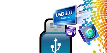 Флеш-накопитель Adata UV128 32 ГБ USB 3.2 синий черный