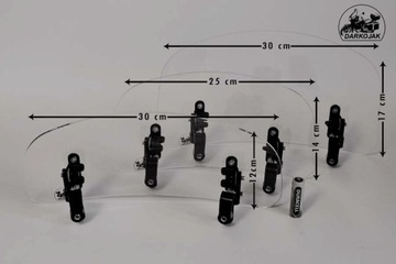 Дефлектор обтекателя лобового стекла DARKOJAK BMW GS R1100 GT
