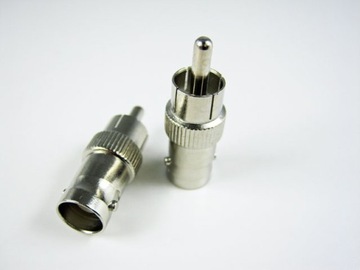 adapter wtyk RCA na gniazdo BNC