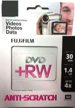 10szt DVD+RW Mini 8cm 30min FUJI 1.4GB WaWa PROMO!